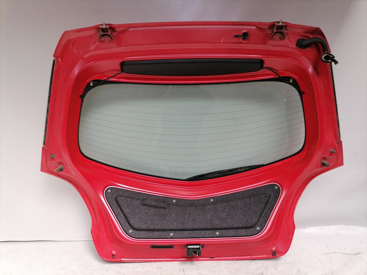 Mazda 2 DE original Heckklappe mit Heckscheibe Rot Bj.2010